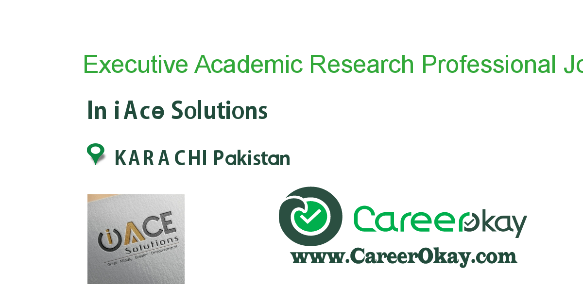 Executive Academic Research Professional