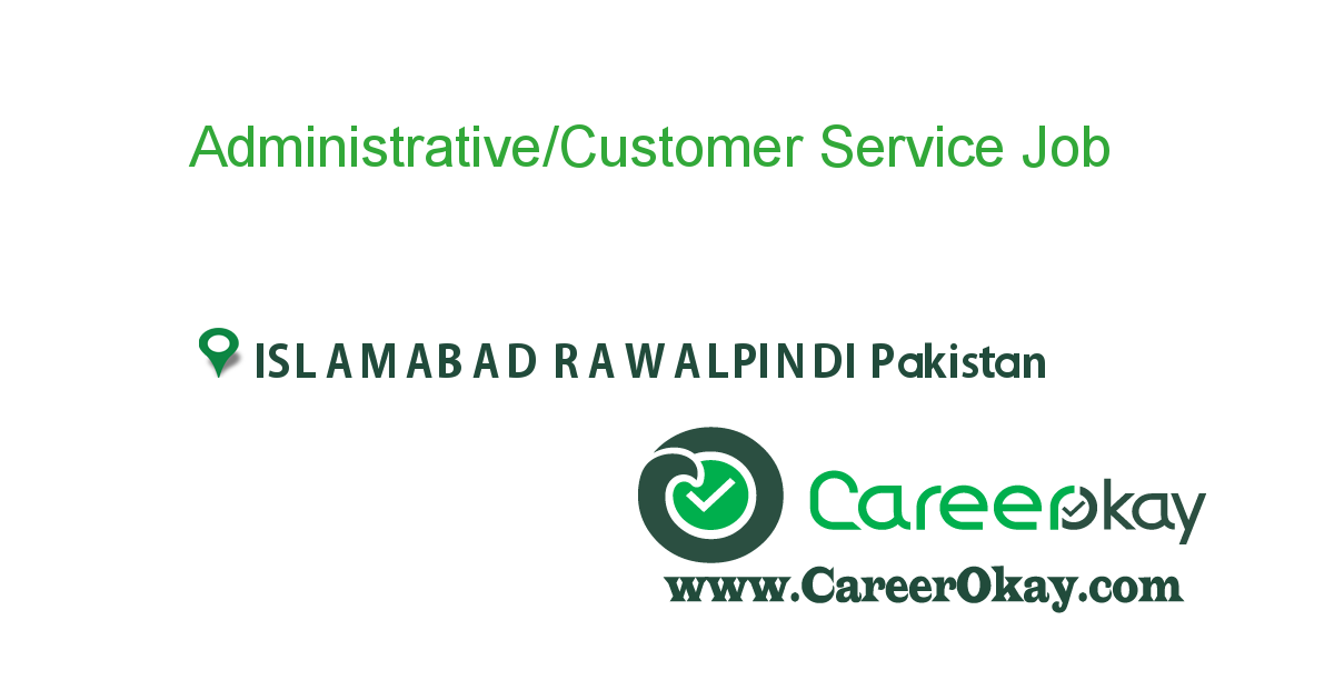 Administrative/Customer Service 