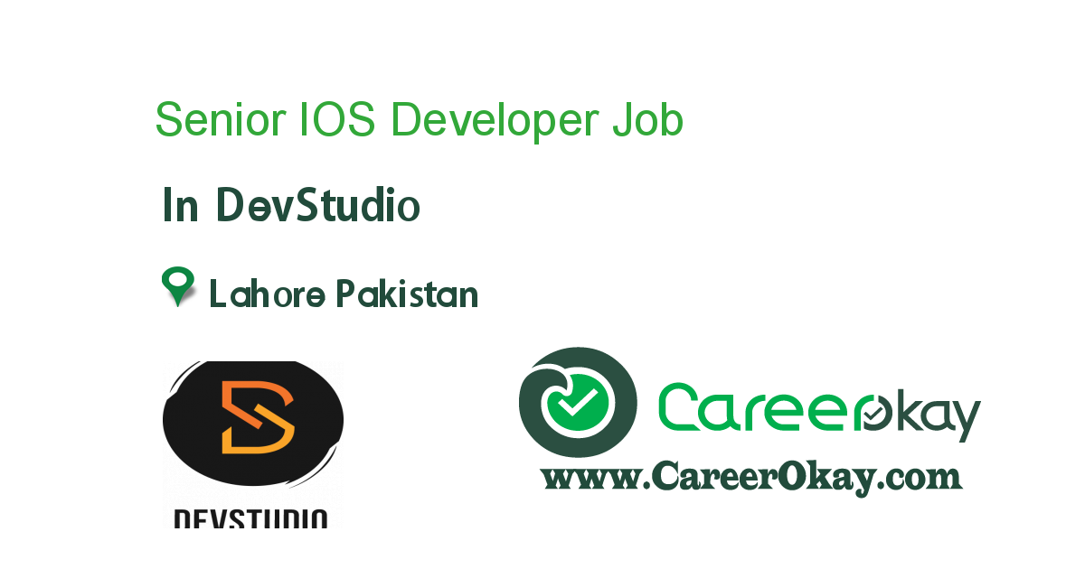 Senior IOS Developer 