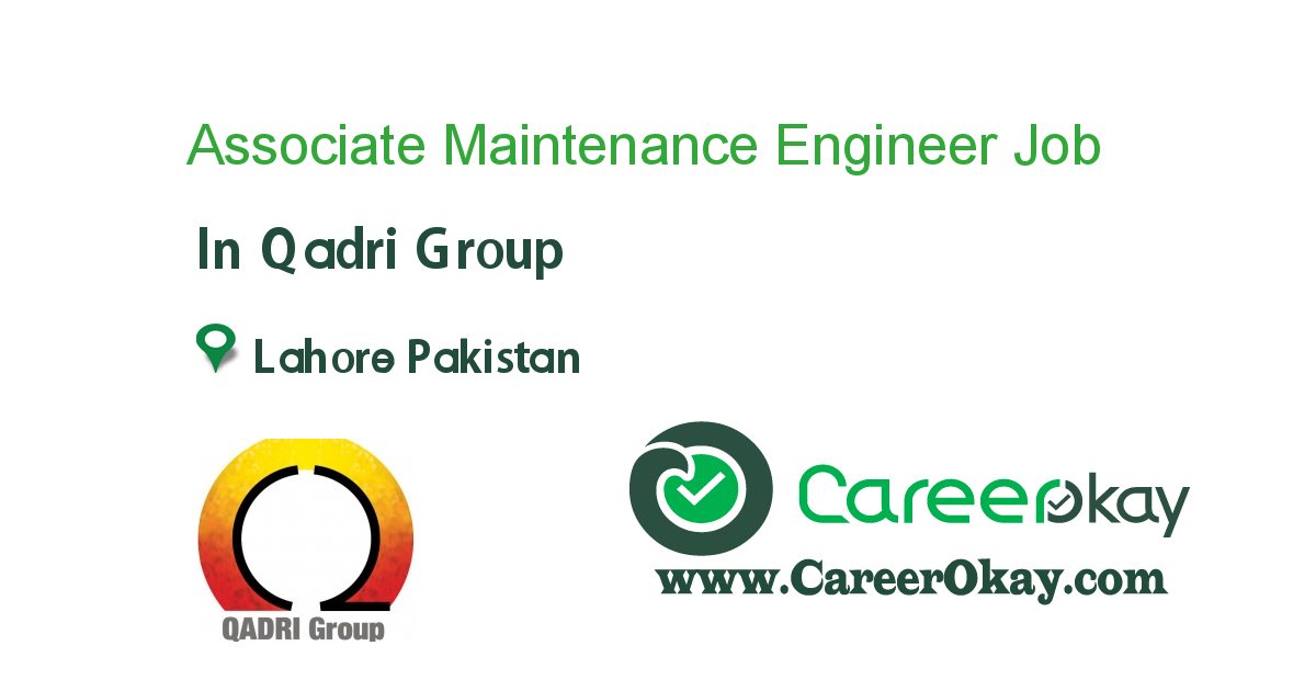 Associate Maintenance Engineer (Mechatronics/ Mechanical)