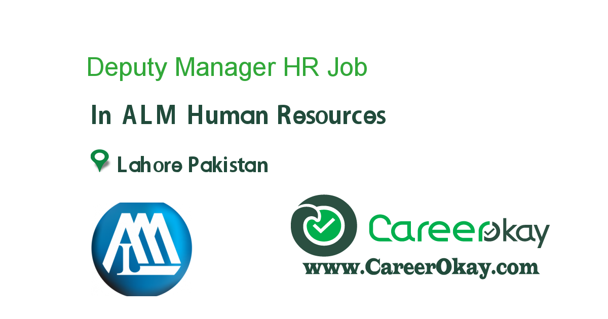 Deputy Manager HR