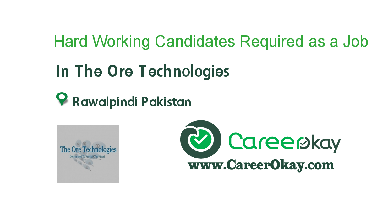 Hard Working Candidates Required as a CSR