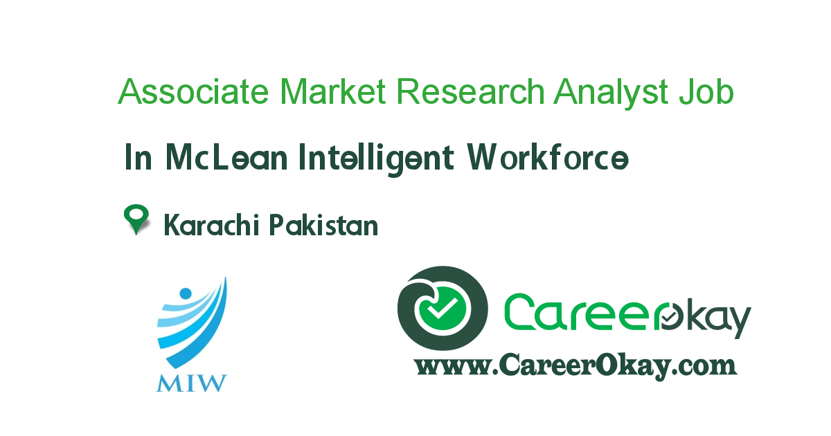 Associate Market Research Analyst 