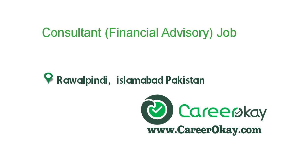 Consultant (Financial Advisory) 