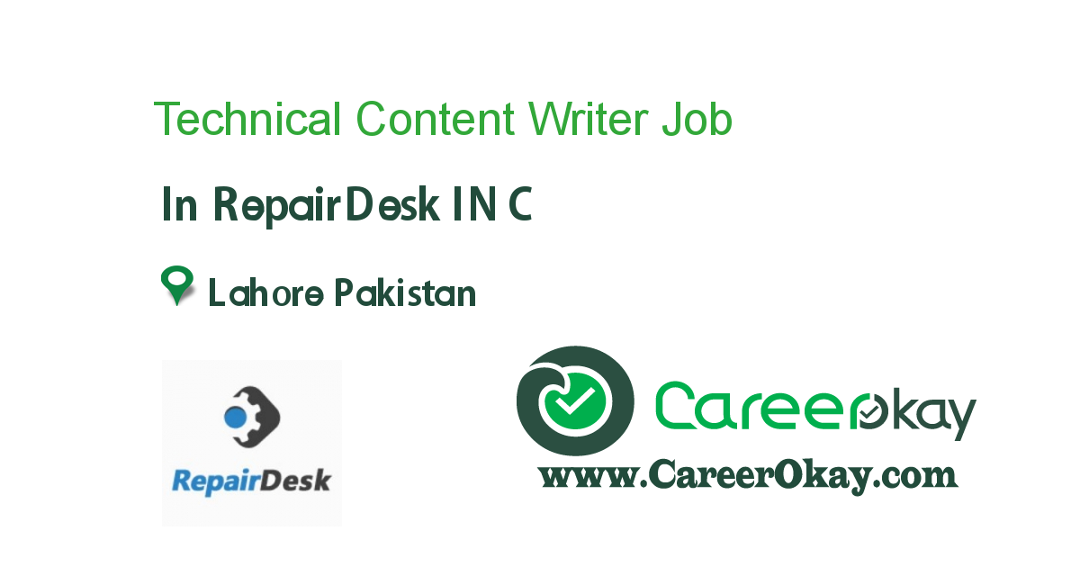 Technical Content Writer