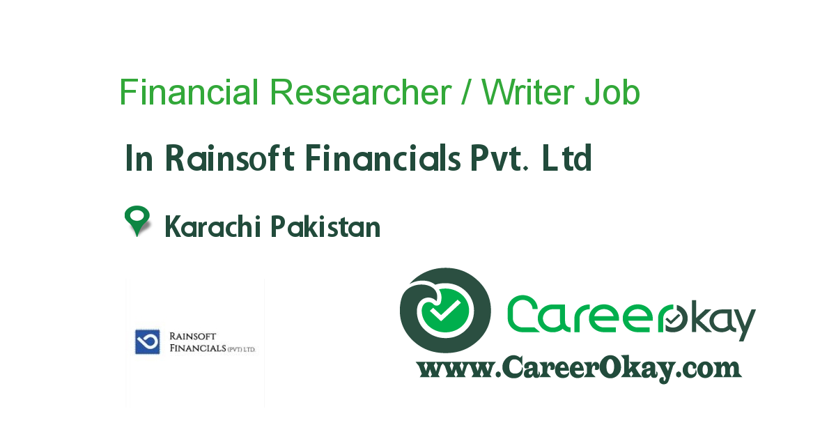 Financial Researcher / Writer