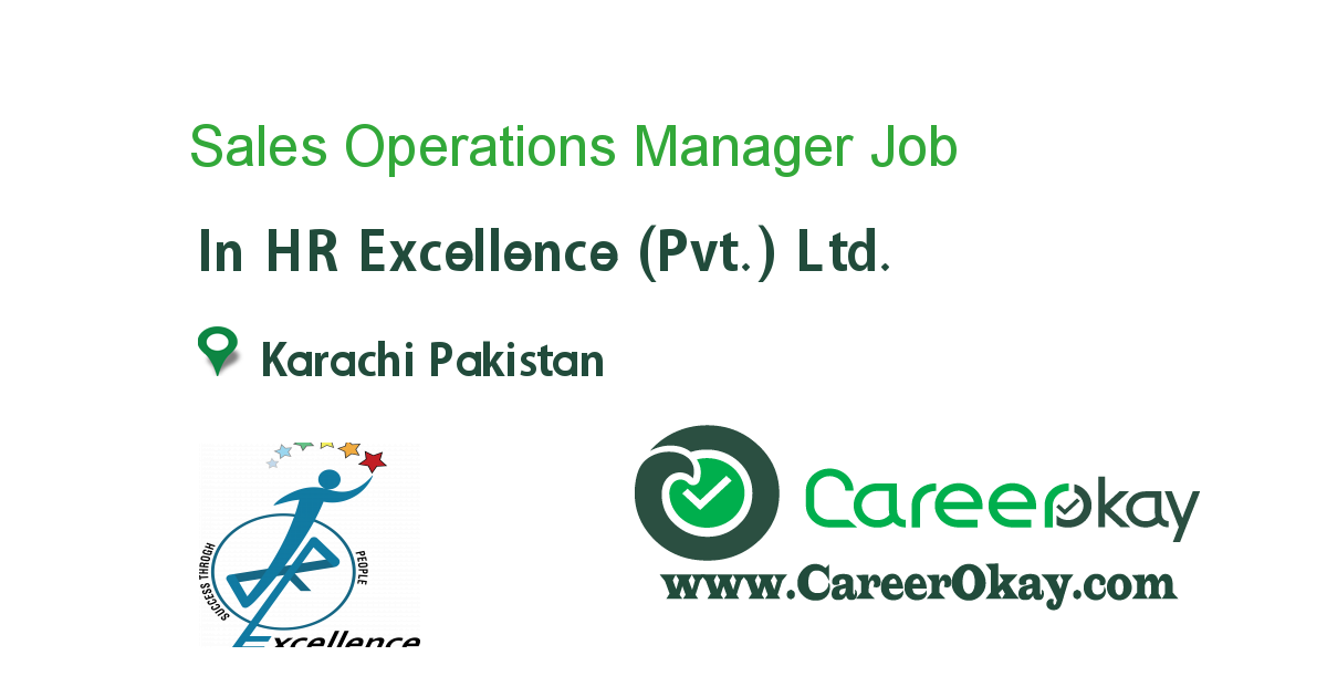 Sales Operations Manager 