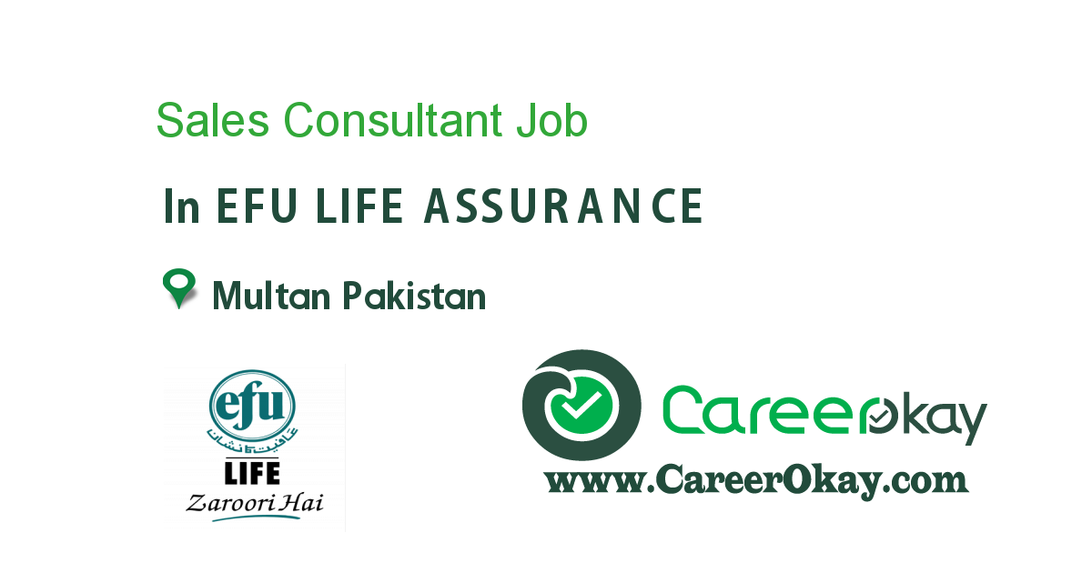 Sales Consultant In Multan 