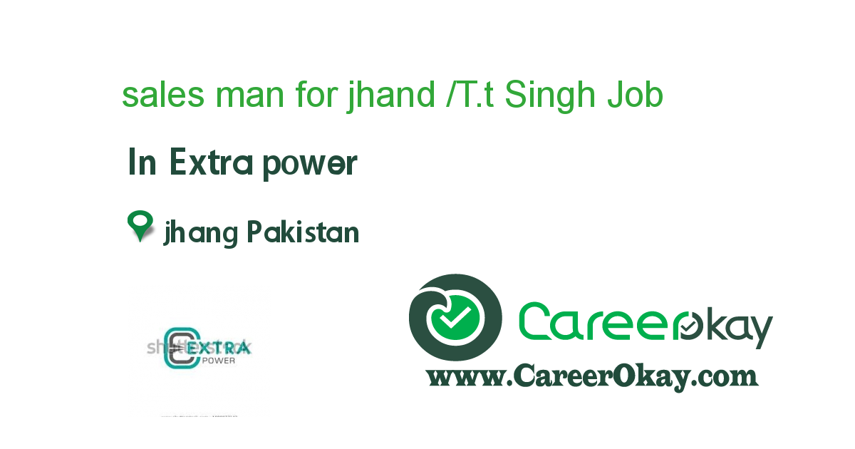 sales man for jhand /T.t Singh