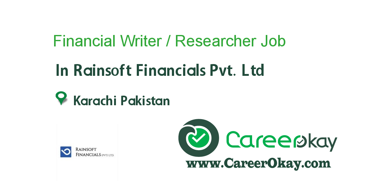 Financial Writer / Researcher