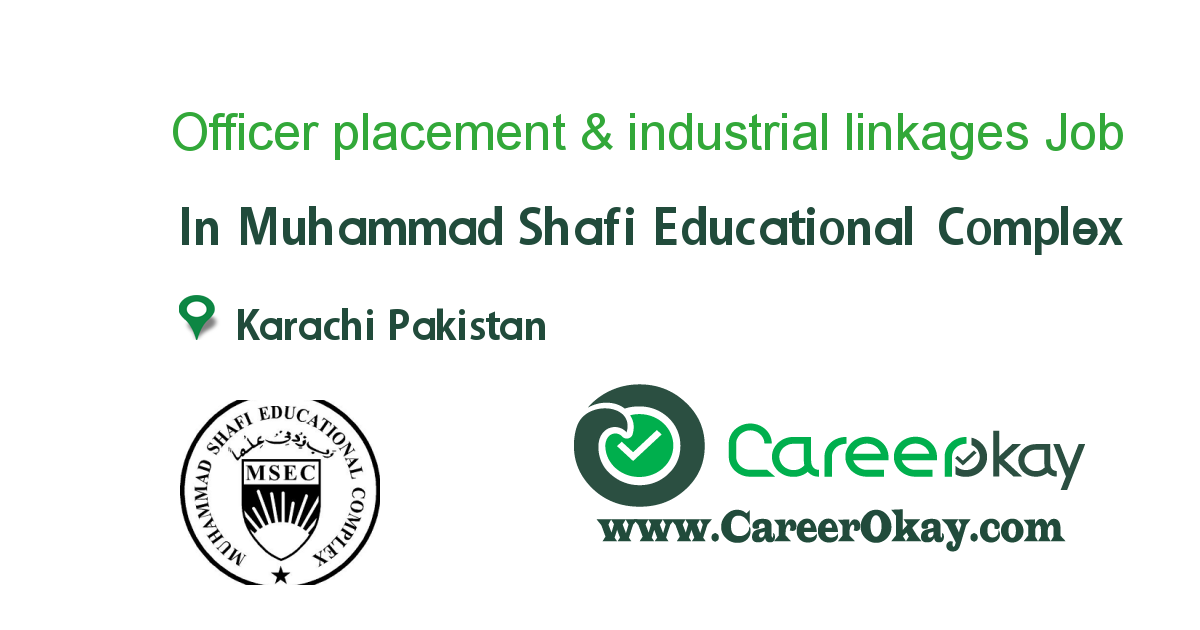 Officer placement & industrial linkages