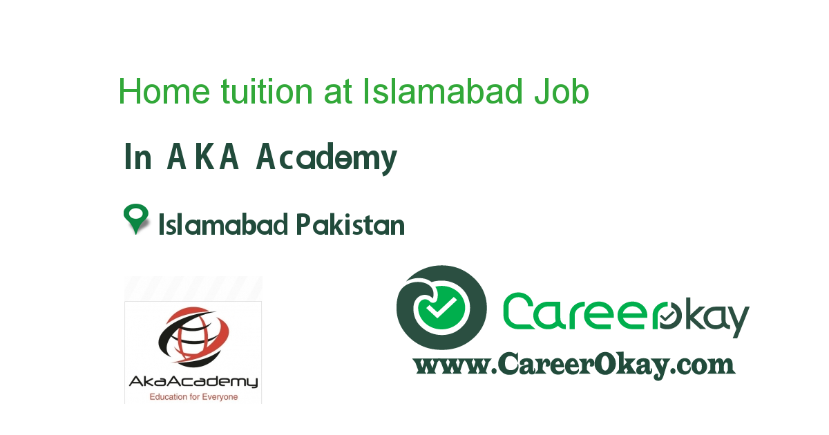 Home tuition at Islamabad