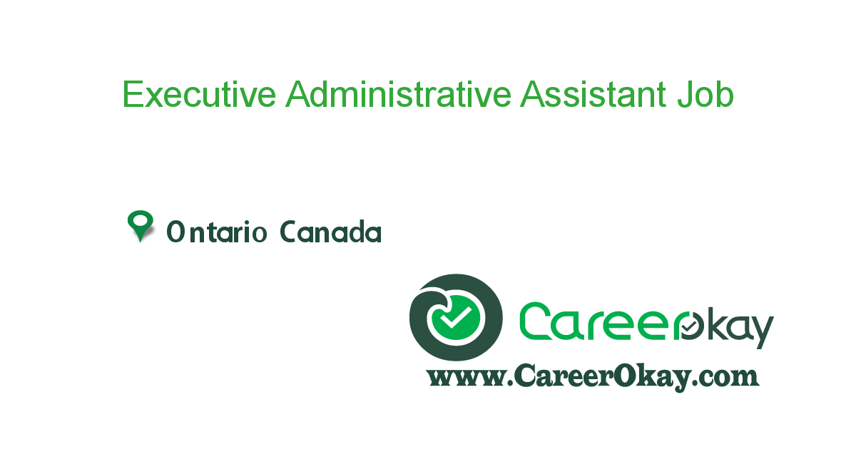 Executive Administrative Assistant 