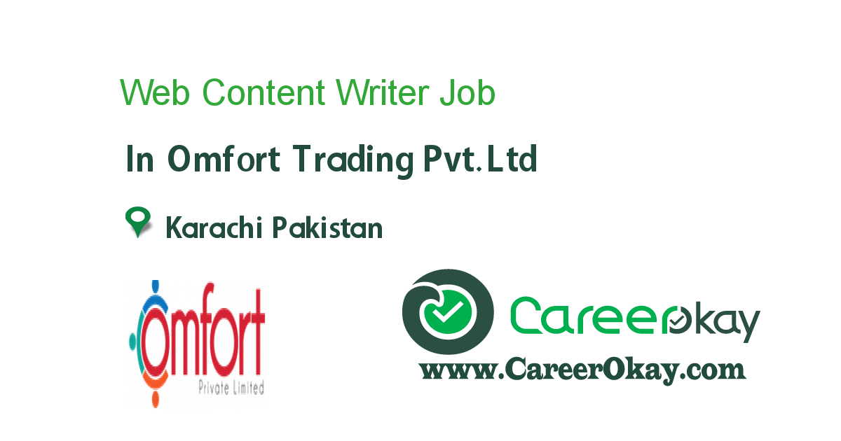 Web Content Writer