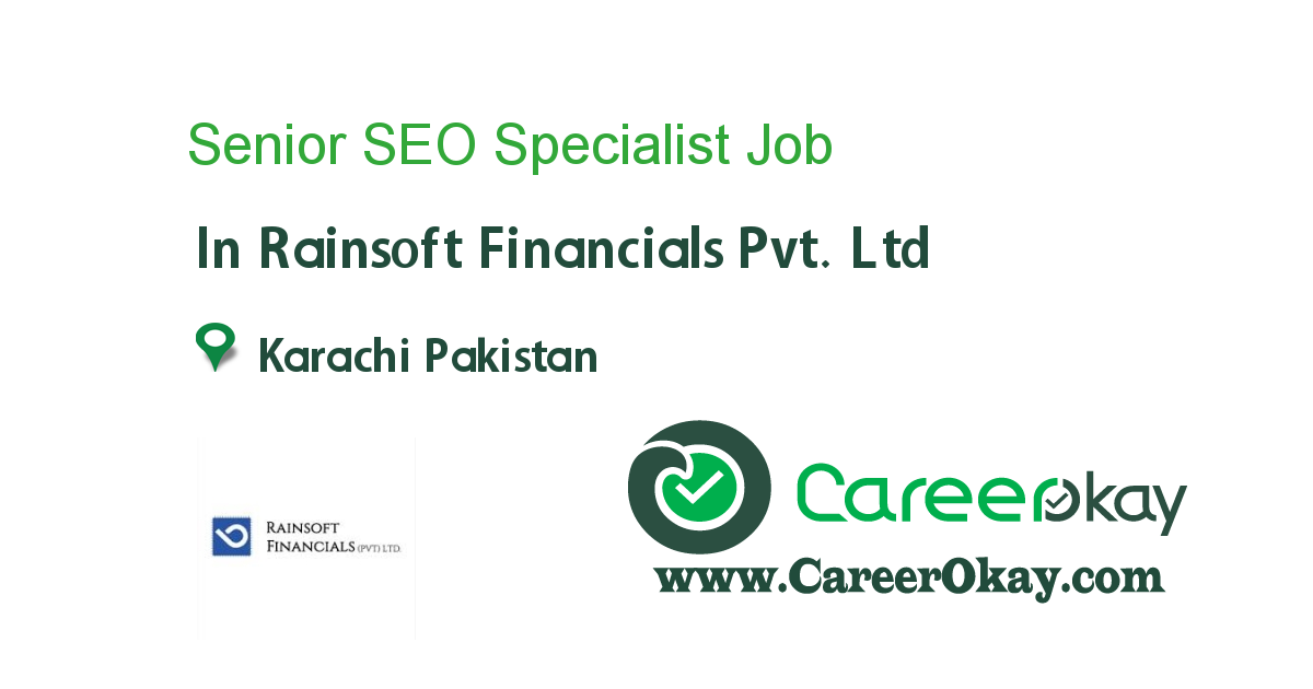 Senior SEO Specialist