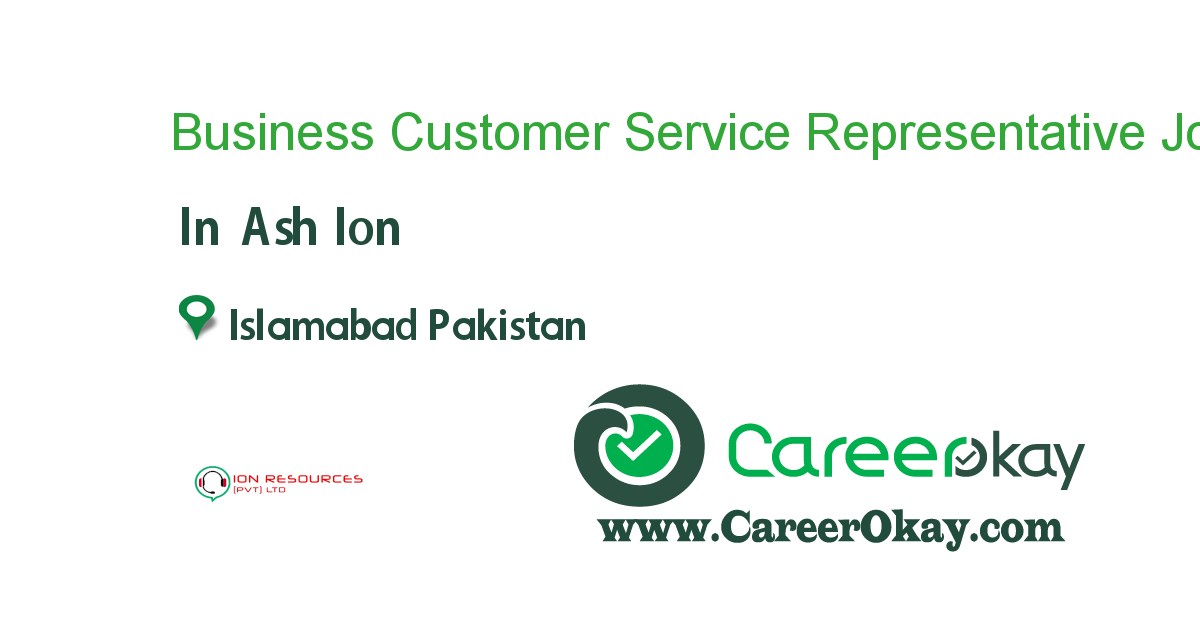 Business Customer Service Representative 