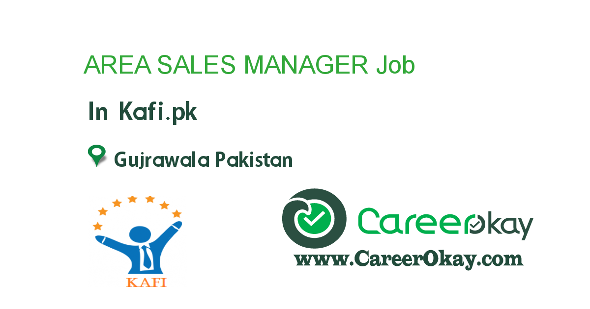 AREA SALES MANAGER 