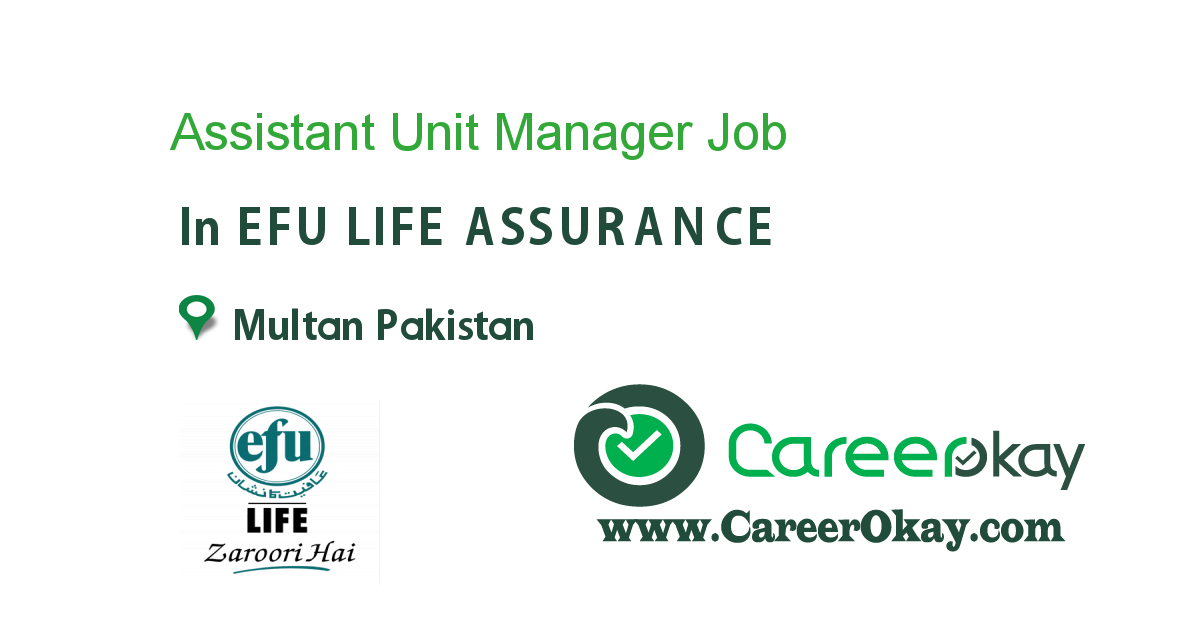 Assistant Unit Manager