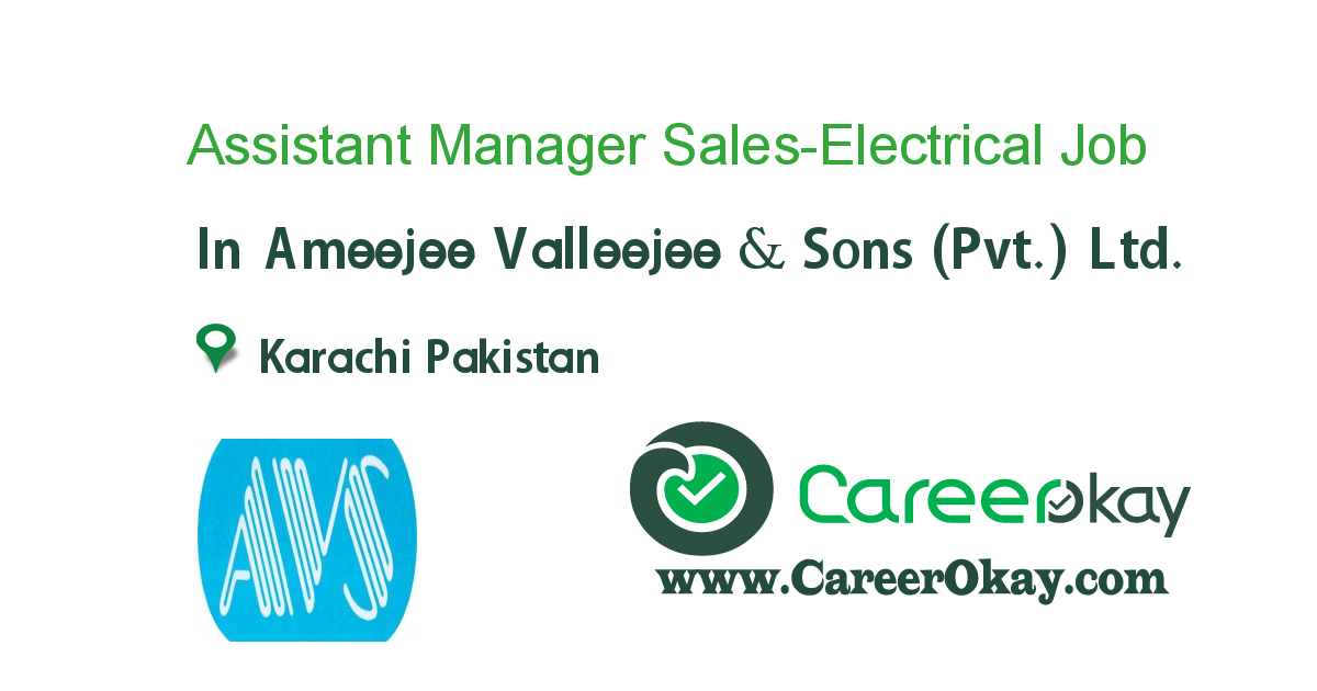 Assistant Manager Sales-Electrical