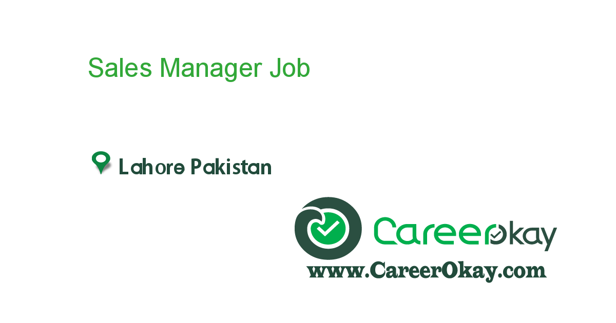 Sales Manager 