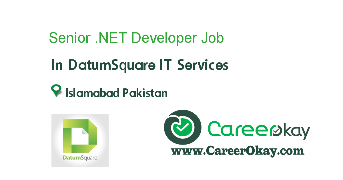 Senior .NET Developer 