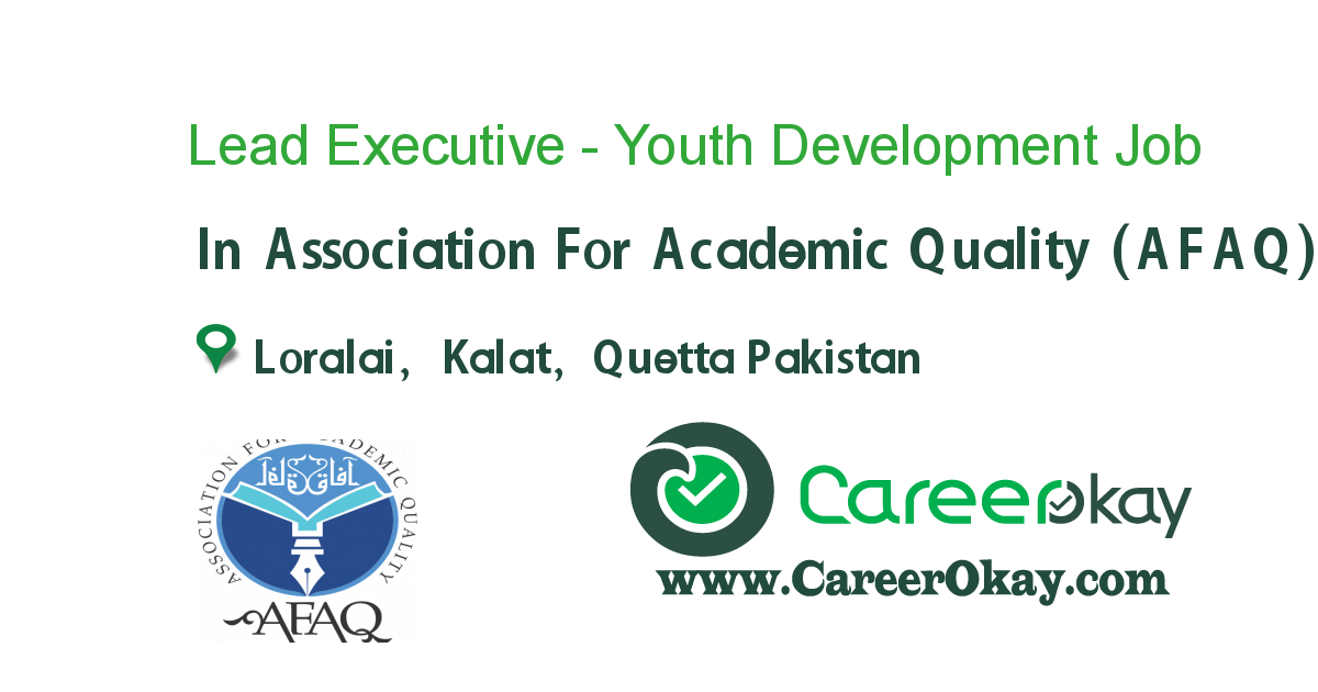 Lead Executive - Youth Development