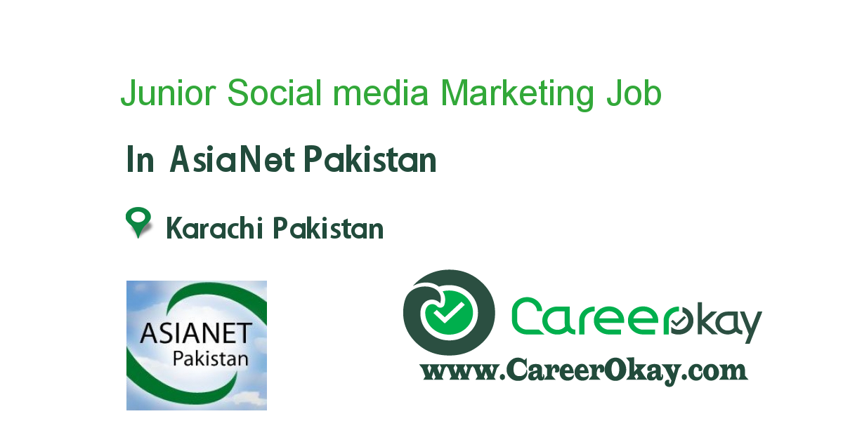 Junior Social media Marketing