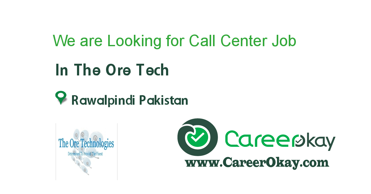 We are Looking for Call Center Representatives