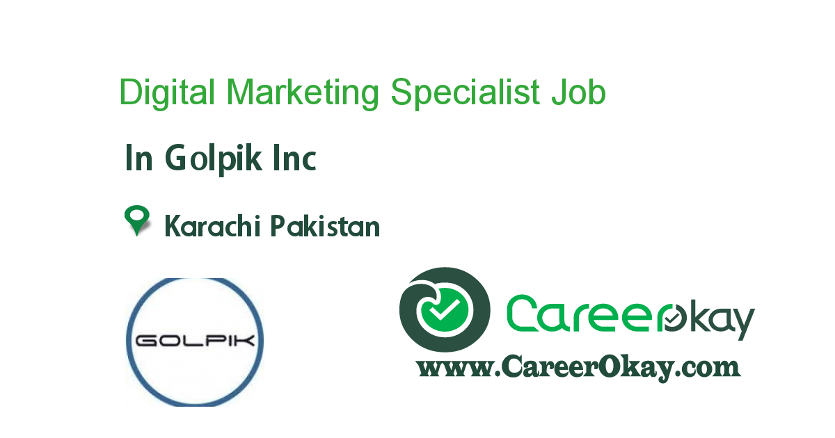 Digital Marketing Specialist 