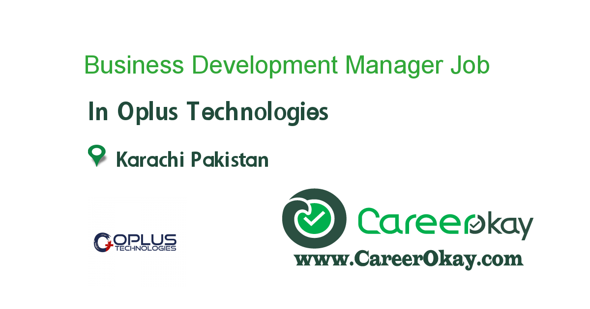 Business Development Manager