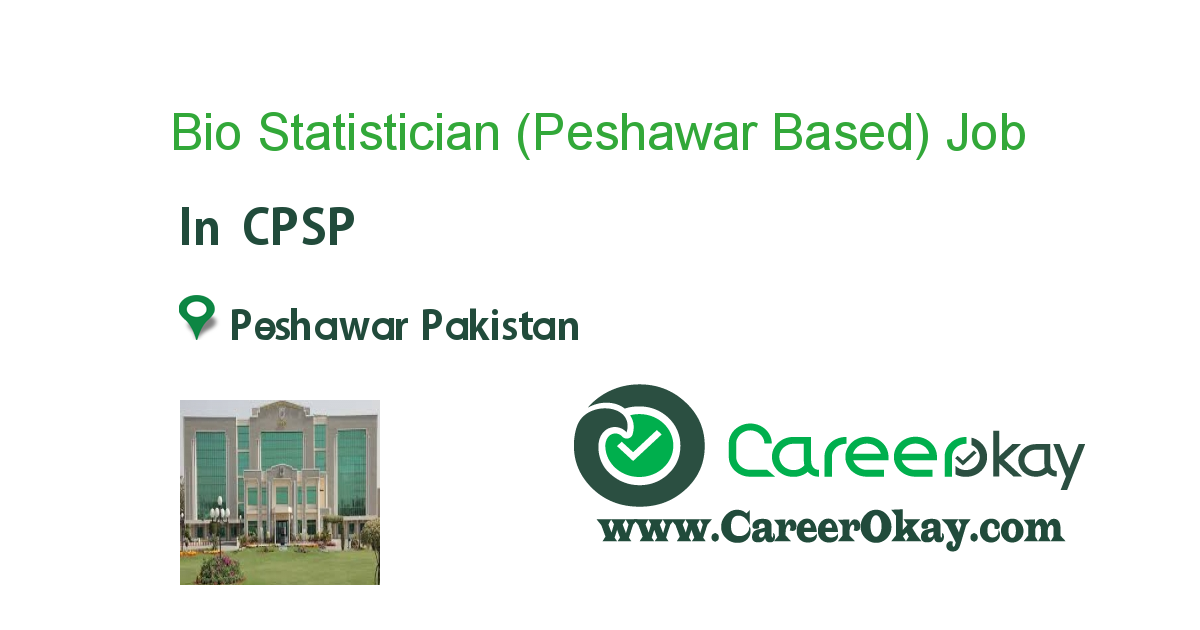 Bio Statistician (Peshawar Based)