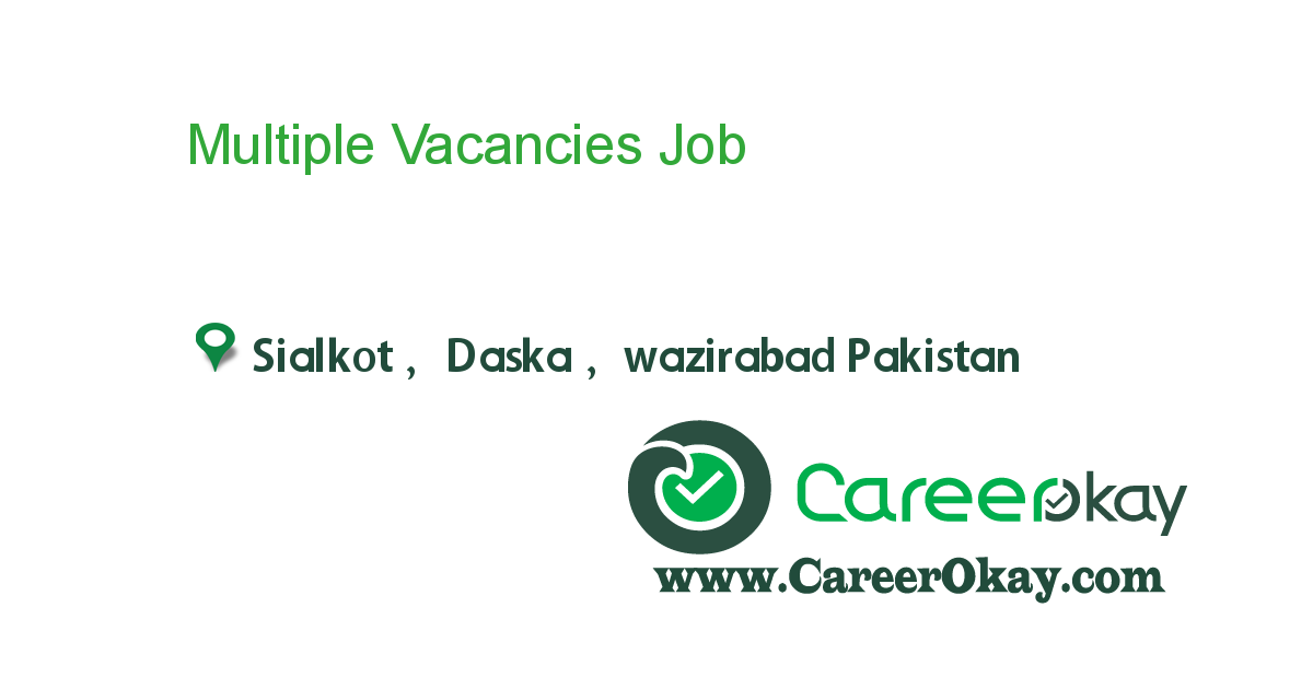 Multiple Vacancies