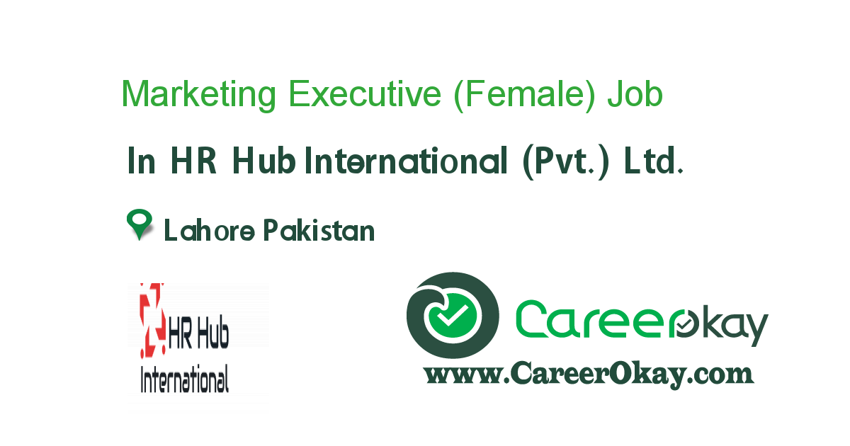 Marketing Executive (Female)