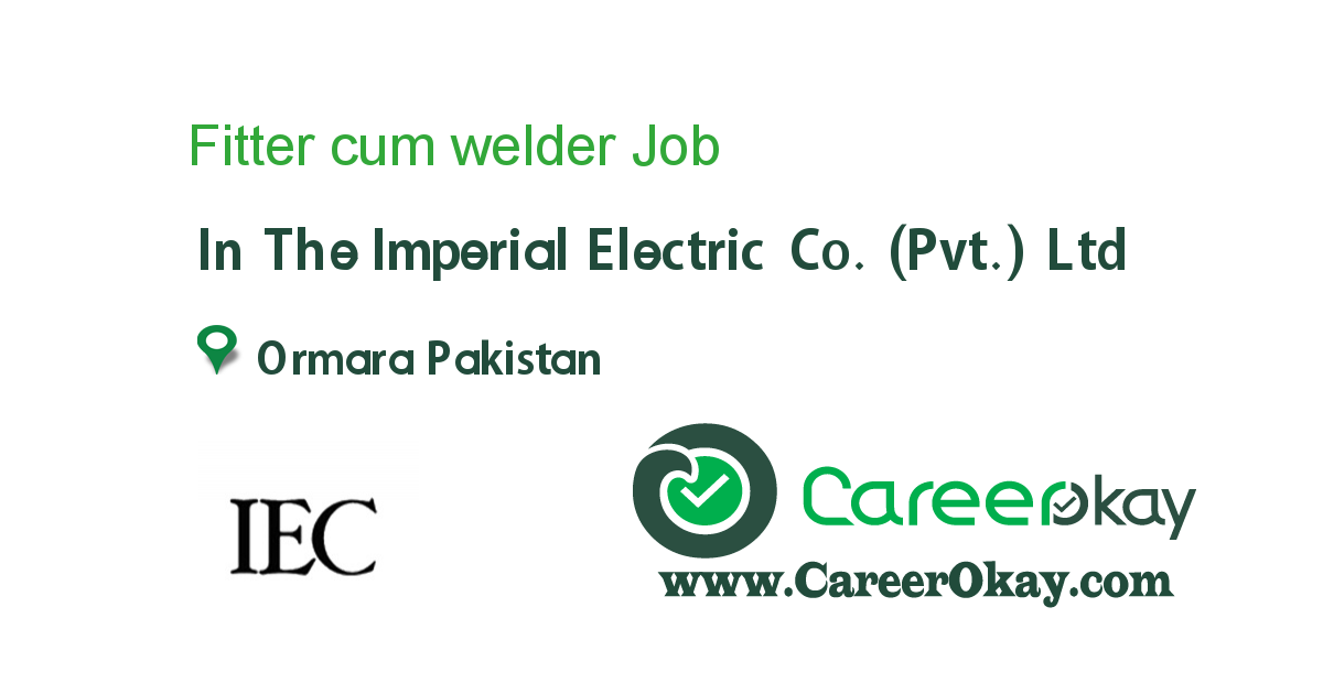 Fitter cum welder