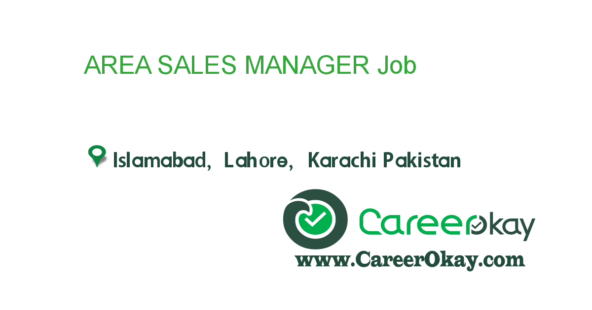 AREA SALES MANAGER 