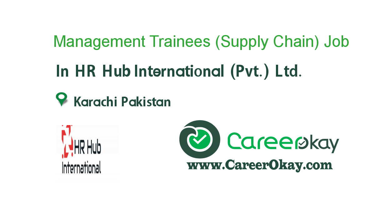 Management Trainees (Supply Chain)