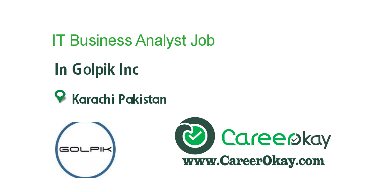 IT Business Analyst