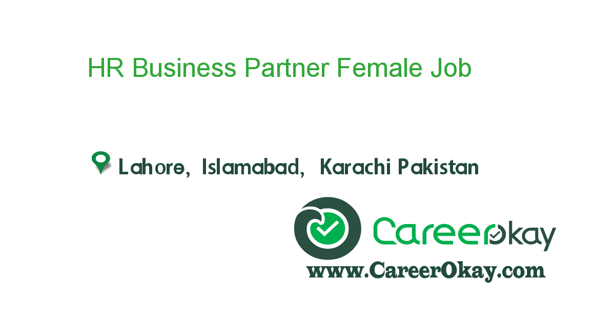 HR Business Partner Female 