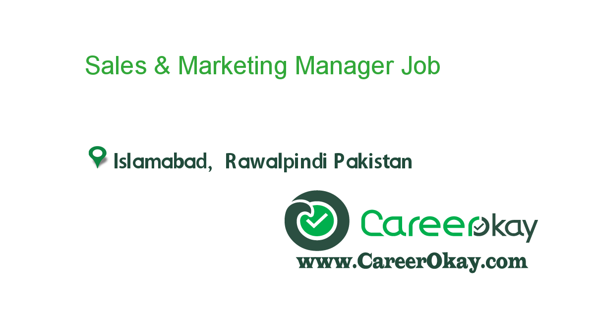 Sales & Marketing Manager 