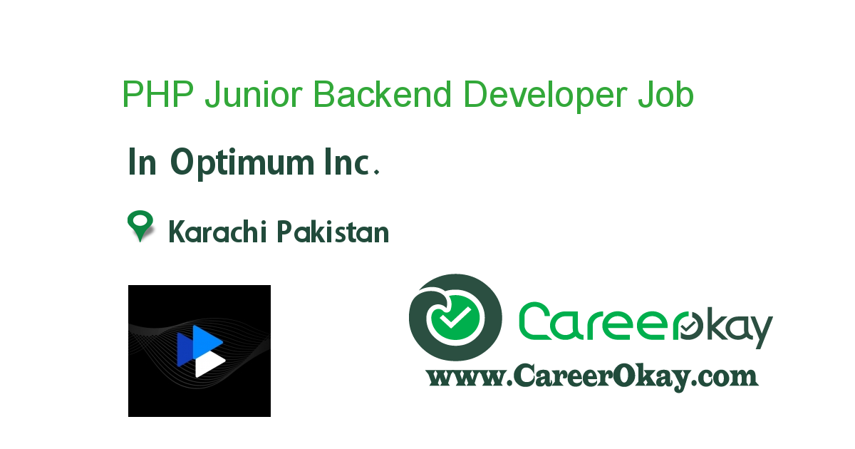 PHP Junior Backend Developer