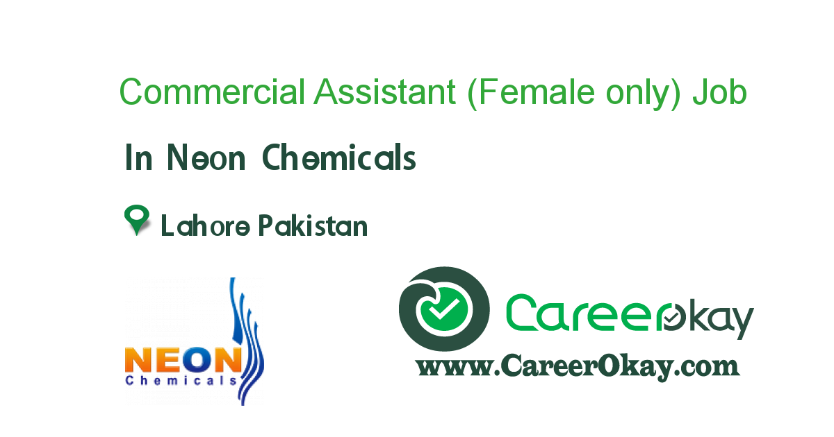 Commercial Assistant (Female only)