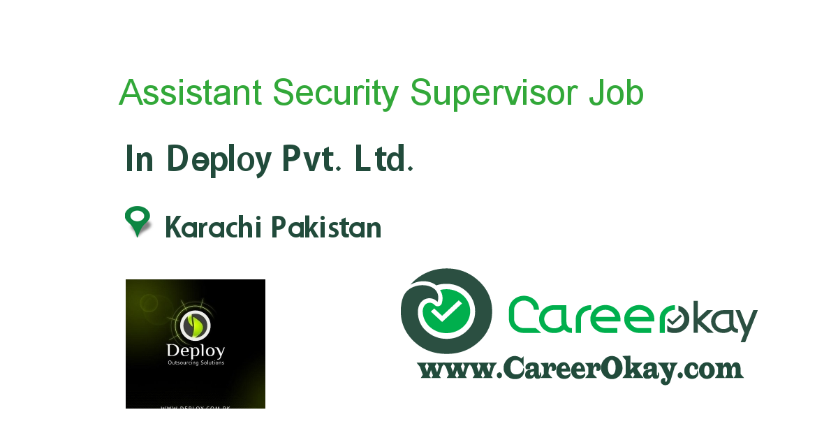 Assistant Security Supervisor