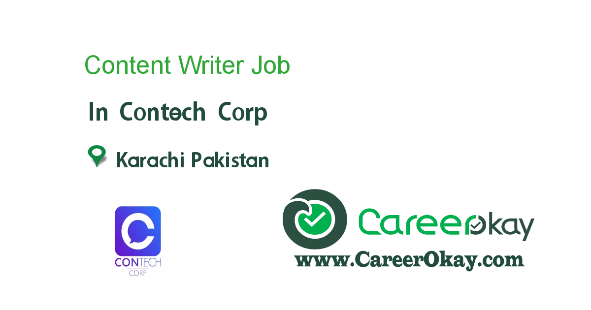 Content Writer 