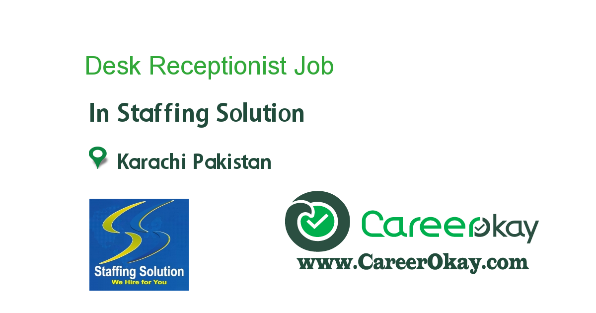 Desk Receptionist