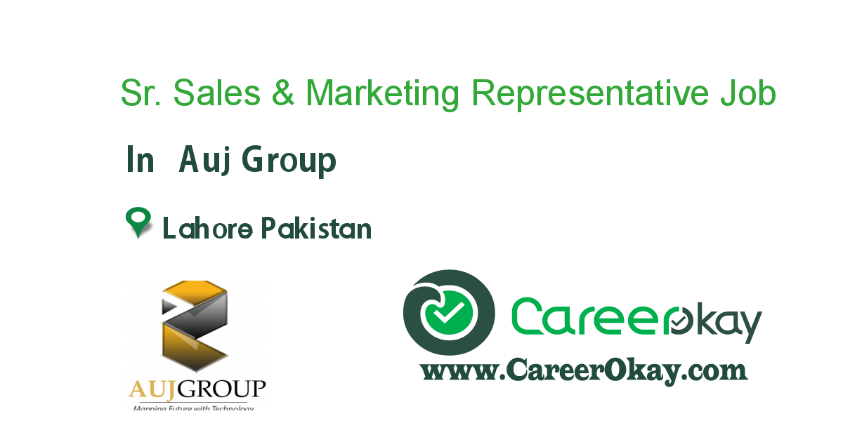 Sr. Sales & Marketing Representative