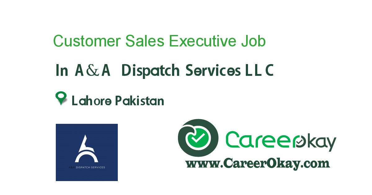 Customer Sales Executive 