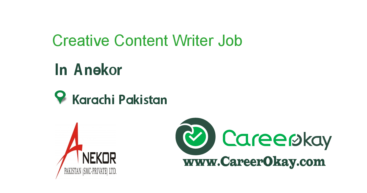 Creative Content Writer