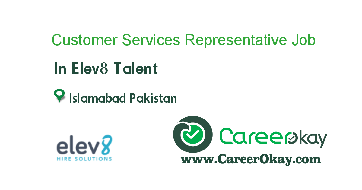 Customer Services Representative