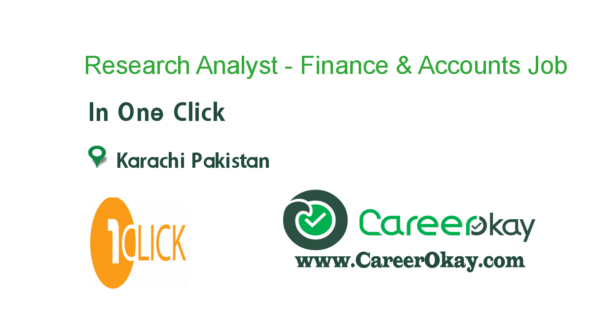 Research Analyst - Finance & Accounts