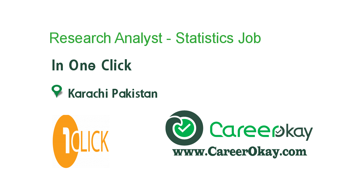 research analyst jobs in karachi